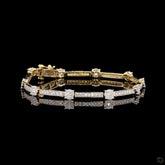 Golden Current Bracelet